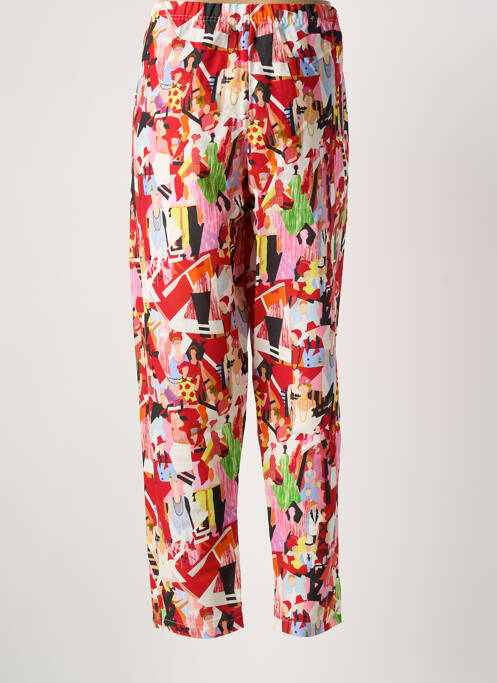 Pantalon 7/8 rouge G!OZE femme