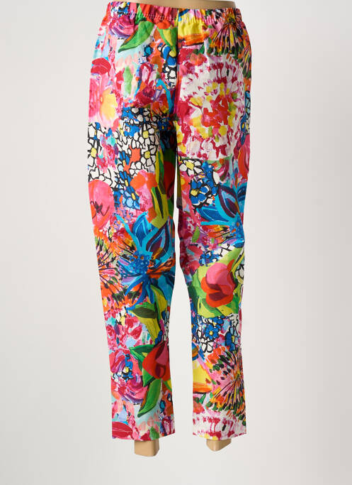 Pantalon 7/8 rose G!OZE femme