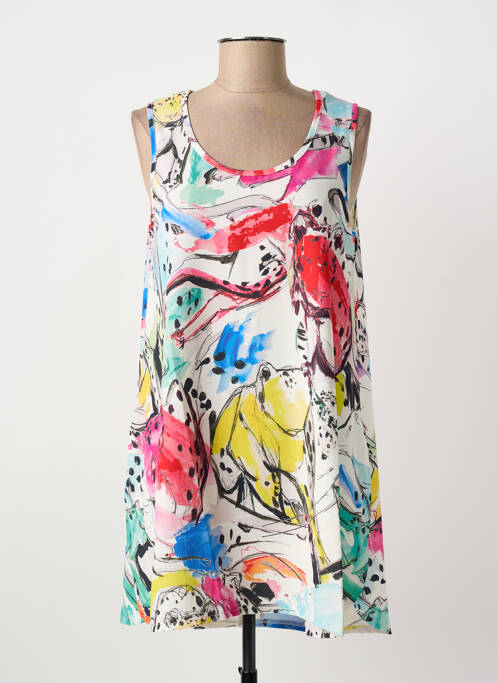 Tunique sans manche blanc G!OZE femme