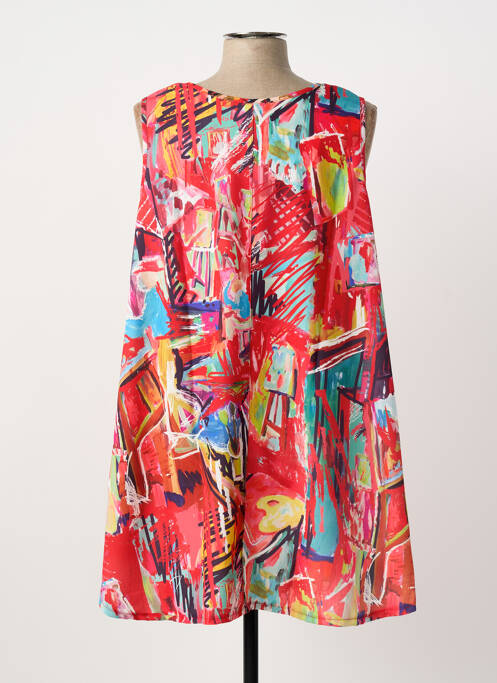 Tunique sans manche rouge G!OZE femme