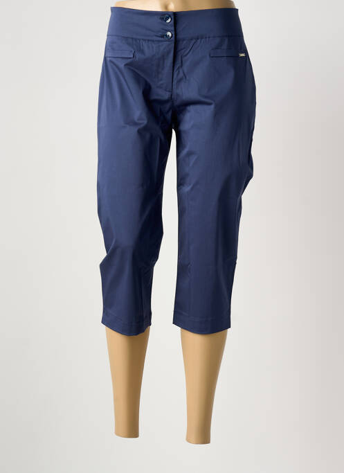 Pantacourt bleu MALOKA femme