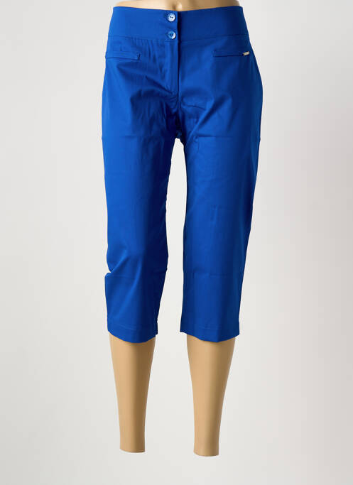 Pantacourt bleu MALOKA femme