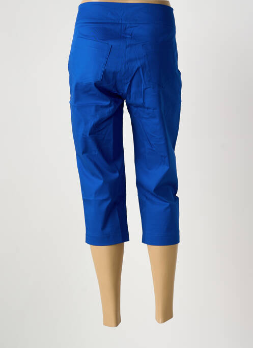 Pantacourt bleu MALOKA femme