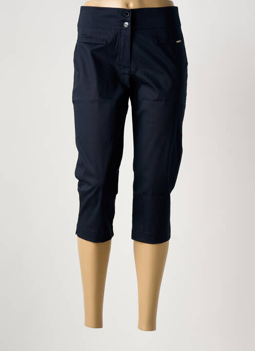 Pantacourt bleu MALOKA femme