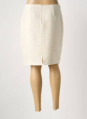 Jupe courte beige PAUL BRIAL femme