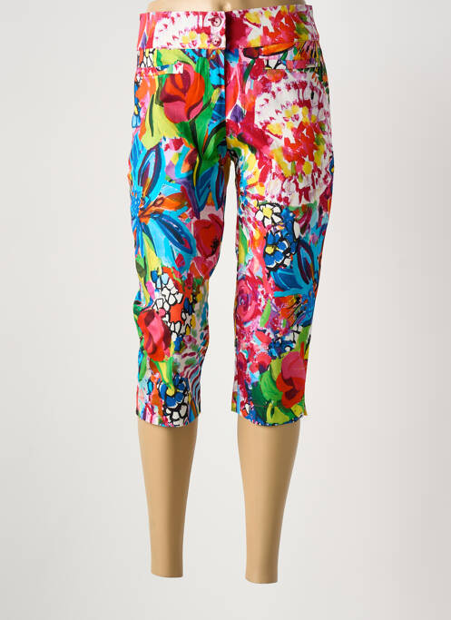 Pantacourt rouge MALOKA femme