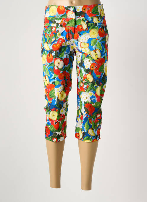 Pantacourt orange MALOKA femme