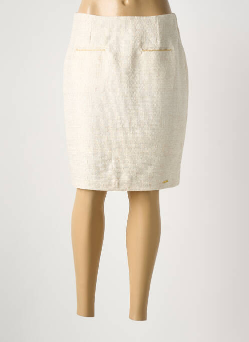 Jupe courte beige PAUL BRIAL femme