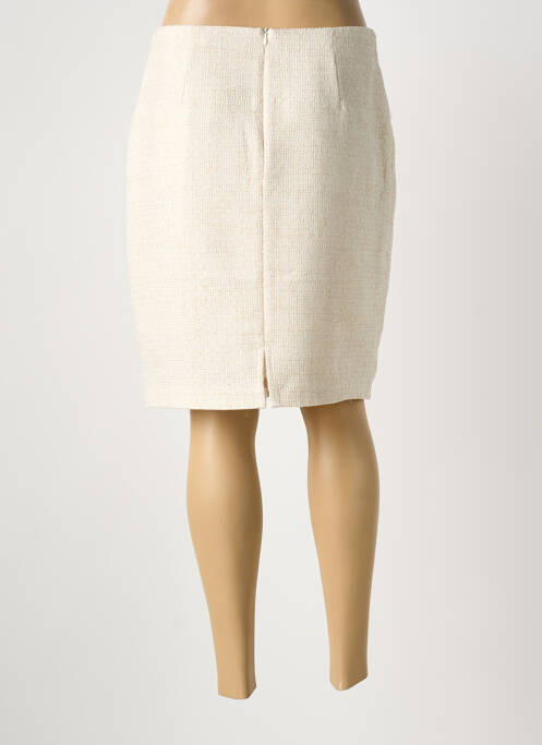 Jupe courte beige PAUL BRIAL femme
