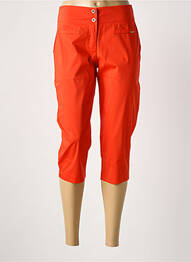 Pantacourt orange MALOKA femme