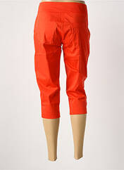Pantacourt orange MALOKA femme seconde vue