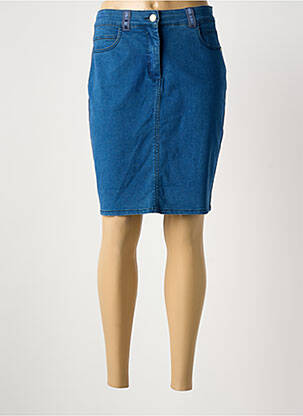 Jupe courte bleu PAUL BRIAL femme