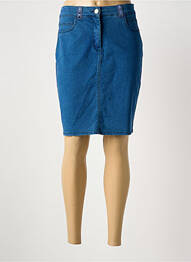Jupe courte bleu PAUL BRIAL femme