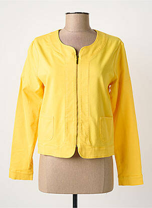Veste casual jaune PAUL BRIAL femme