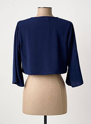 Boléro bleu PAUL BRIAL femme