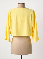 Boléro jaune PAUL BRIAL femme seconde vue