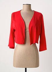Boléro rouge PAUL BRIAL femme seconde vue