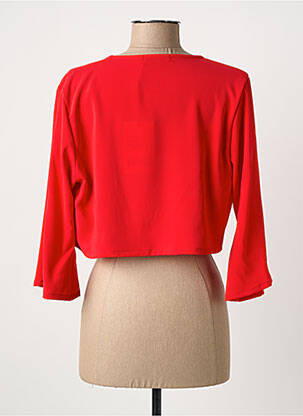 Boléro rouge PAUL BRIAL femme