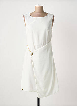 Robe courte blanc PAUL BRIAL femme