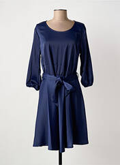 Robe courte bleu PAUL BRIAL femme seconde vue