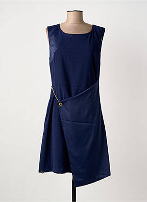 Robe courte bleu PAUL BRIAL femme