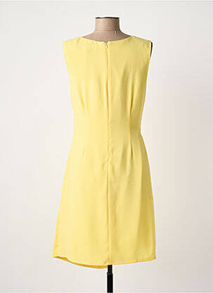 Robe courte jaune PAUL BRIAL femme