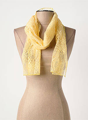 Foulard jaune PAUL BRIAL femme