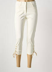 Pantacourt beige PAUL BRIAL femme seconde vue