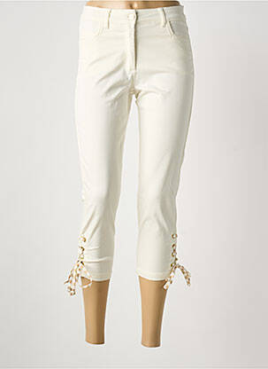 Pantacourt beige PAUL BRIAL femme