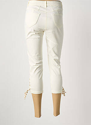 Pantacourt beige PAUL BRIAL femme