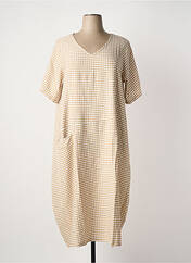 Robe longue beige G!OZE femme seconde vue