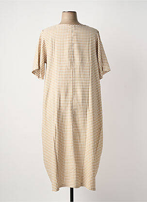 Robe longue beige G!OZE femme