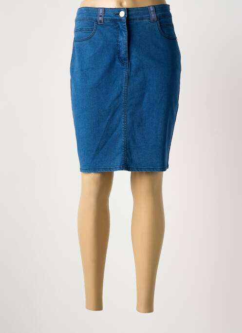 Jupe courte bleu PAUL BRIAL femme