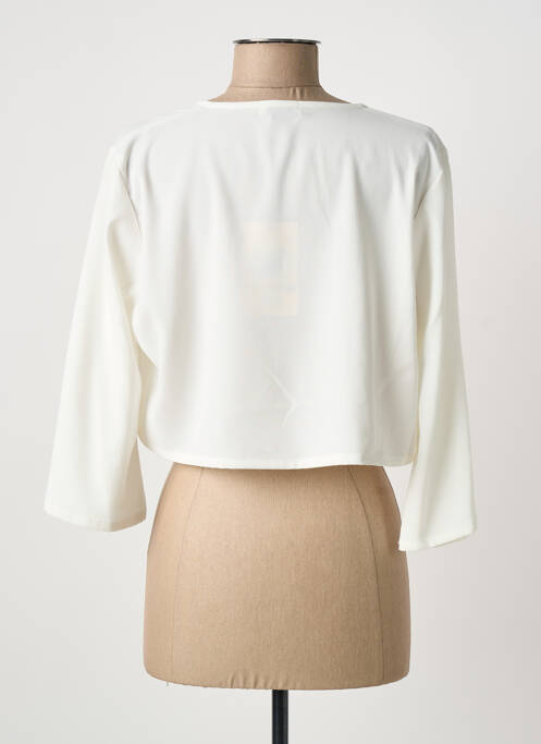 Boléro blanc PAUL BRIAL femme