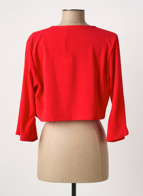 Boléro rouge PAUL BRIAL femme