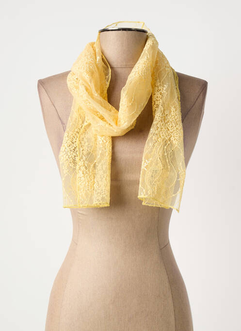 Foulard jaune PAUL BRIAL femme
