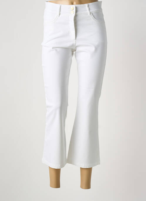 Jean coupe flare blanc PAUL BRIAL femme