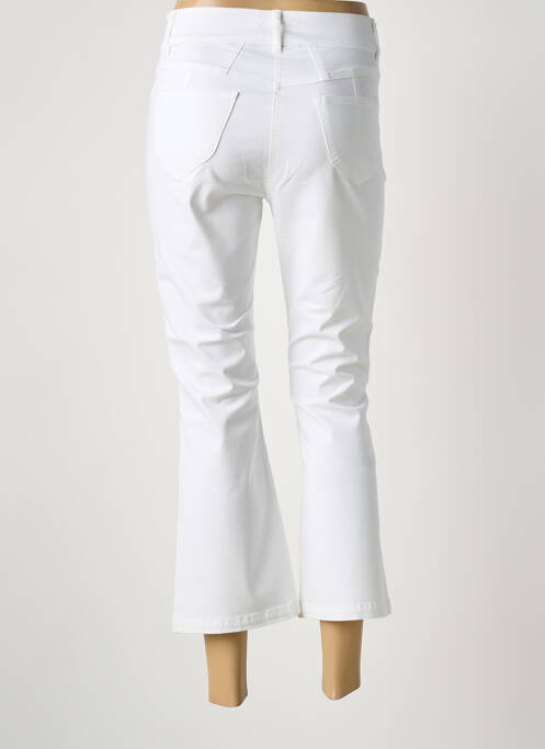 Jean coupe flare blanc PAUL BRIAL femme