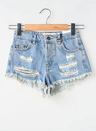 Short bleu SUBDUED femme