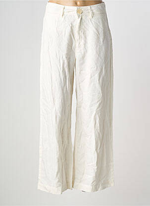 Pantalon droit blanc MANGO femme