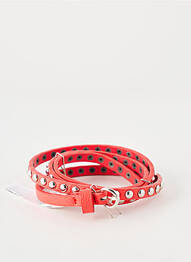 Ceinture rouge PIECES femme
