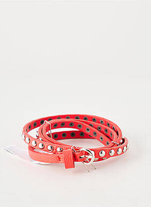 Ceinture rouge PIECES femme