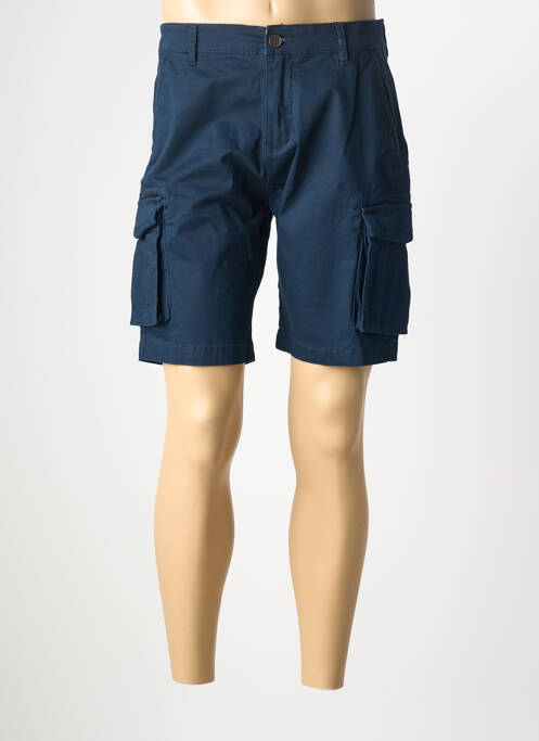 Short bleu BRUCE & BUTLER  homme