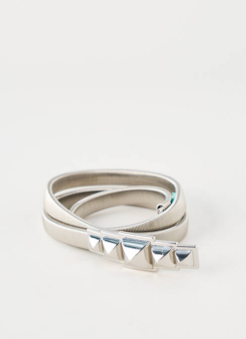 Ceinture argent PIECES femme