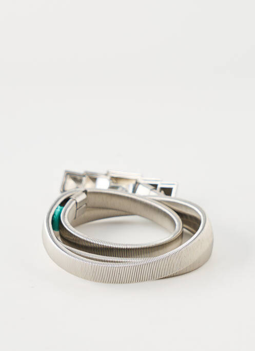 Ceinture argent PIECES femme