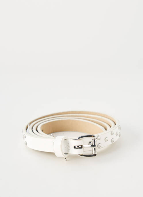 Ceinture blanc PIECES femme