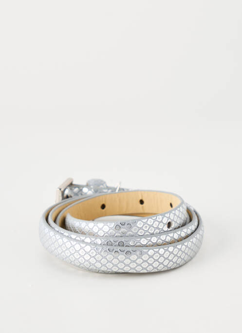 Ceinture argent PIECES femme