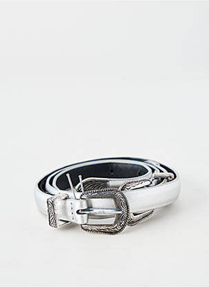 Ceinture argent MANGO femme