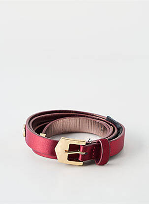Ceinture rouge MANGO femme