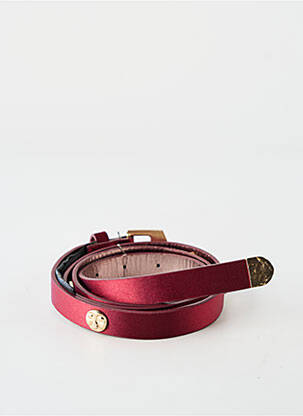 Ceinture rouge MANGO femme
